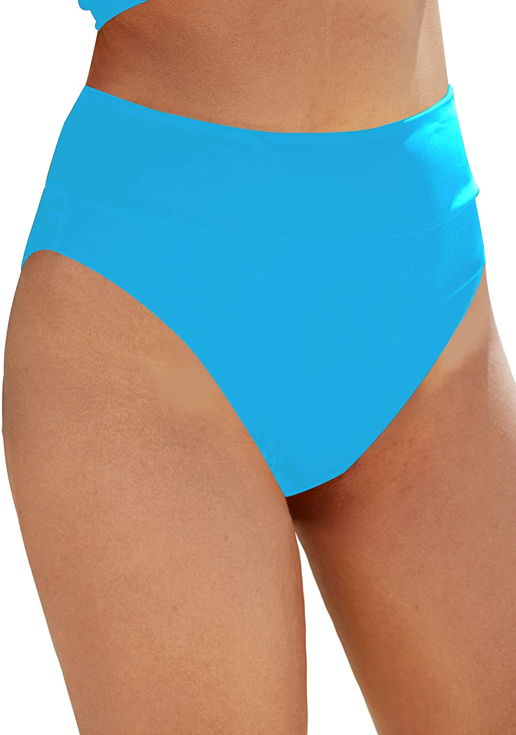 Upopby Women's Sexy High-waist Bikini bottom details