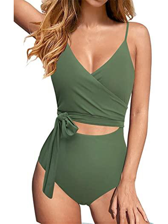 Upopby Sexy Cutout One-Piece Swimsuit