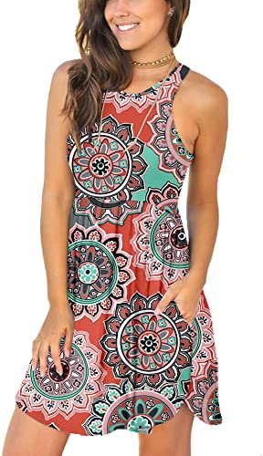 Summer Sleeveless Casual Dress Cover Up Swimsuit