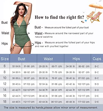 Upopby Backless Tummy Control Bathing Suits Plus Size One-Piece Swimsuit size