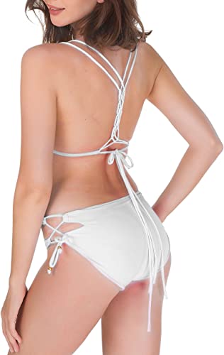 Upopby Bold Cut-Out Backless One Piece Swimsuit back details