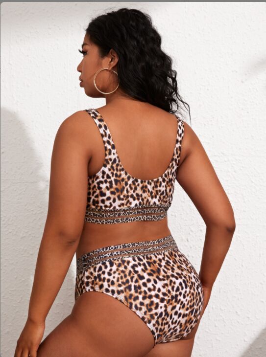 Leopard Print bikini back details