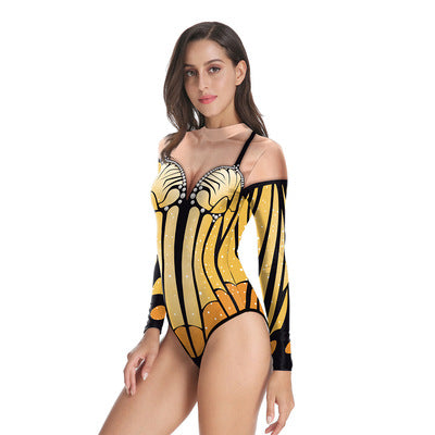 2021 3D Personalized Digital Printing Swimsuit