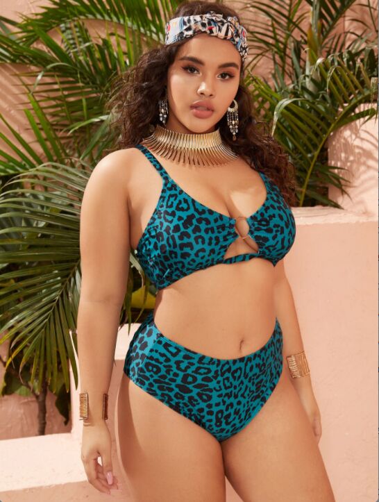 womens two piece swimsuit display